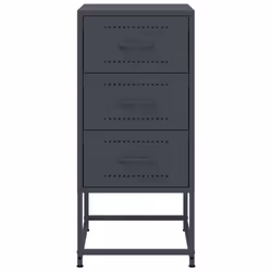 VidaXL 846582 comodino Antracite - Vista aggiuntiva 6