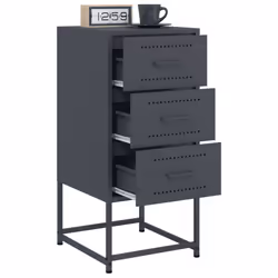 VidaXL 846583 comodino Antracite - Vista aggiuntiva 5