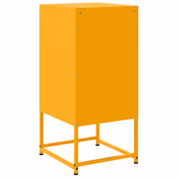VidaXL 846585 comodino Giallo - Vista aggiuntiva 7