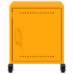 VidaXL 846620 comodino Giallo - Vista aggiuntiva 6