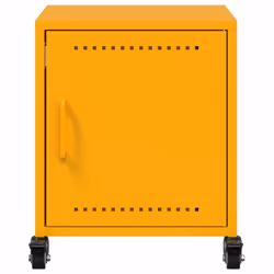 VidaXL 846621 comodino Giallo - Vista aggiuntiva 6