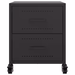 VidaXL 846627 comodino Nero - Vista aggiuntiva 6