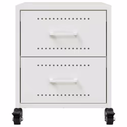 VidaXL 846636 comodino Bianco - Vista aggiuntiva 6