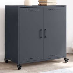 Vidaxl - Credenza Antracite 68,5x39x72 cm in Acciaio