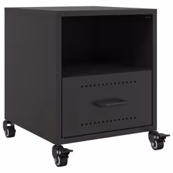 VidaXL 846705 comodino Nero - Vista aggiuntiva 6