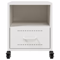 VidaXL 846715 comodino Bianco - Vista aggiuntiva 6