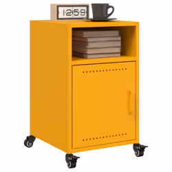 VidaXL 846722 comodino Giallo - Vista aggiuntiva 5