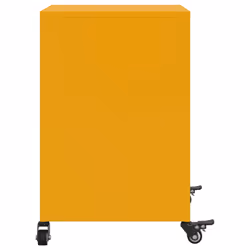 VidaXL 846722 comodino Giallo - Vista aggiuntiva 7