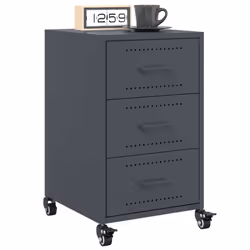 VidaXL 846730 comodino Antracite - Vista aggiuntiva 4