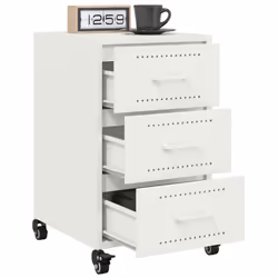 VidaXL 846733 comodino Bianco - Vista aggiuntiva 5