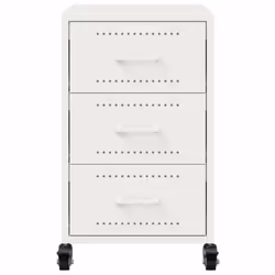 VidaXL 846733 comodino Bianco - Vista aggiuntiva 6
