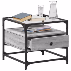 VidaXL 846052 tavolino da caffè, comodino e consolle da soggiorno - Vista aggiuntiva 3