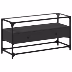 VidaXL 846064, Nero, Legno, Legno, 980 mm, 350 mm, 510 mm