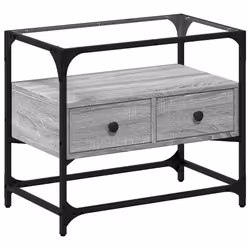 VidaXL 846067, Grigio, Legno, Legno, 980 mm, 350 mm, 510 mm