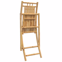 VidaXL 368037 sedia da esterno Terrazzo Bamboo - Vista aggiuntiva 8