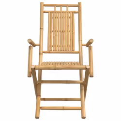 VidaXL 368038 sedia da esterno Terrazzo Bamboo - Vista aggiuntiva 5