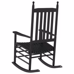VidaXL 4008870 sedia da esterno Terrazzo Legno Nero - Vista aggiuntiva 6