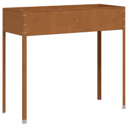 vidaXL Fioriera da Giardino 100,5x40,5x90 cm in Acciaio Corten - Vista aggiuntiva 2