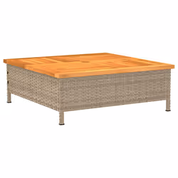 VidaXL 3281631 tavolo da esterno Beige, Marrone - Vista aggiuntiva 7