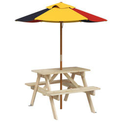 VidaXL 3281613 tavolo da esterno Multicolore