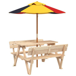 VidaXL 3281617 tavolo da esterno Multicolore