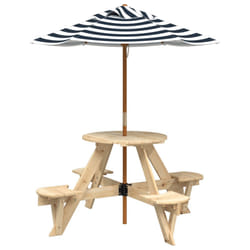 VidaXL 3281622 tavolo da esterno Blu