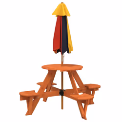 VidaXL 3281623 tavolo da esterno Multicolore - Vista aggiuntiva 6