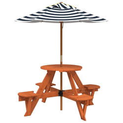 VidaXL 3281624 tavolo da esterno Blu