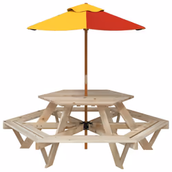 VidaXL 3281625 tavolo da esterno Multicolore - Vista aggiuntiva 3