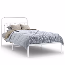 VidaXL 376646, Bianco, 1250 mm, 196 cm, 1000 mm, 1200 x 1900 mm, 30 cm