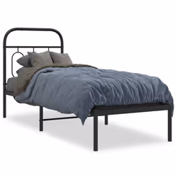 VidaXL 377114, Nero, 1250 mm, 196 cm, 1000 mm, 1200 x 1900 mm, 1 pz