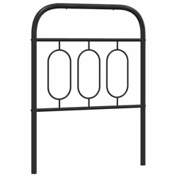 VidaXL 377143, Nero, Acciaio, 75 cm, 800 mm, 100 cm, 30 mm