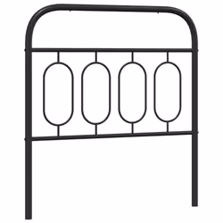 VidaXL 377144, Nero, Acciaio, 80 cm, 850 mm, 100 cm, 30 mm
