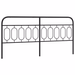 VidaXL 377155, Nero, Acciaio, 2 m, 2060 mm, 100 cm, 30 mm