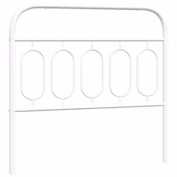 VidaXL 377196, Bianco, Acciaio, 107 cm, 1120 mm, 100 cm, 30 mm