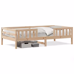 vidaXL Letto senza Materasso 90x200 cm in Legno Massello di Pino - Vista aggiuntiva 2
