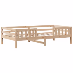 vidaXL Letto senza Materasso 90x200 cm in Legno Massello di Pino - Vista aggiuntiva 3