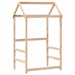 vidaXL Tetto per Letto Bambini 118x70x176,5 cm Legno Massello di Pino - Vista aggiuntiva 2