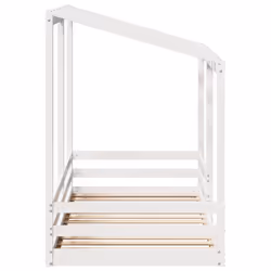 VidaXL 846998 lettino per bambini Bianco Legno - Vista aggiuntiva 5