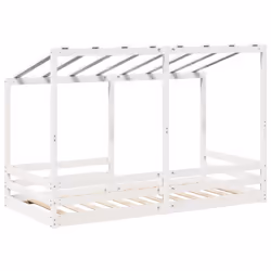 VidaXL 847001 lettino per bambini Bianco Legno - Vista aggiuntiva 6