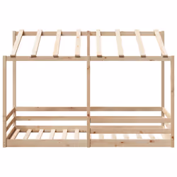 VidaXL 847004 lettino per bambini Bianco Legno - Vista aggiuntiva 4