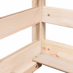 VidaXL 847004 lettino per bambini Bianco Legno - Vista aggiuntiva 7
