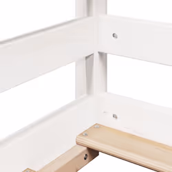 VidaXL 847007 lettino per bambini Bianco Legno - Vista aggiuntiva 7