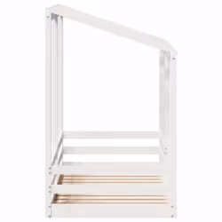 VidaXL 847016 lettino per bambini Bianco Legno - Vista aggiuntiva 5
