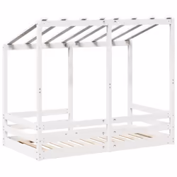 VidaXL 847016 lettino per bambini Bianco Legno - Vista aggiuntiva 6