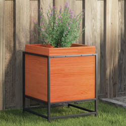 Vidaxl - Fioriera Giardino Marrone Cera 40x40x50 cm Legno Massello Pino 674039