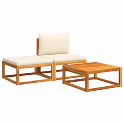 VidaXL 4008167, 2 seduta(e), Crema, 110 kg, 1300 mm, 650 mm, 650 mm