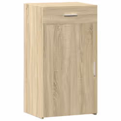vidaXL Credenza Rovere Sonoma 50x42,5x93 cm in Legno Multistrato - Vista aggiuntiva 2