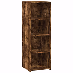 vidaXL Credenza Rovere Fumo 40x41x124cm in Legno Multistrato - Vista aggiuntiva 2
