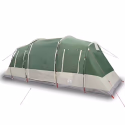 VidaXL 4009416 tendone Verde, Grigio Tenda a tunnel - Vista aggiuntiva 2
